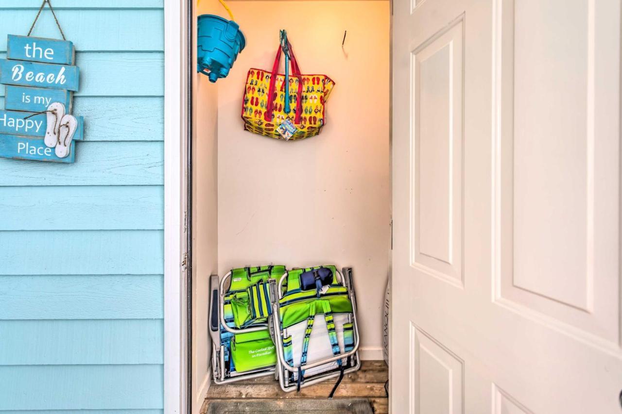Surfside Beach Escape With Pool - Walk To Ocean! Myrtle Beach Exteriör bild